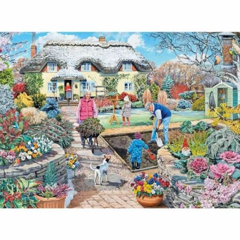 Puzzle Ravensburger Grădina Bunicului 500 piese - imagine 2