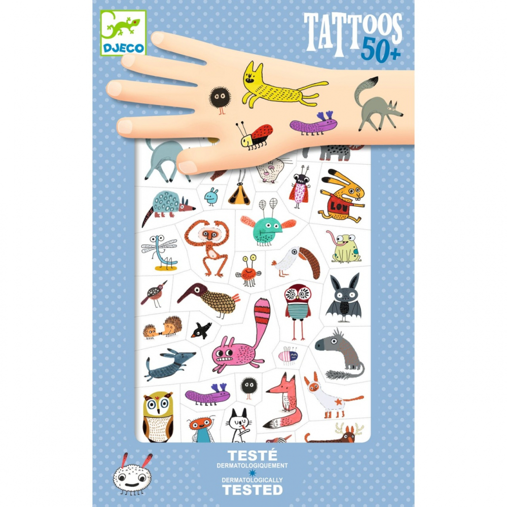 Tatuaje Temporare Djeco Little Critters