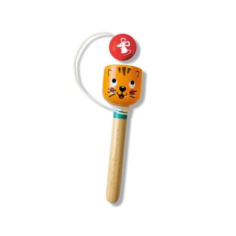 Kendama Pisica Soricel - Joc Indemanare Ses Creative - imagine 2