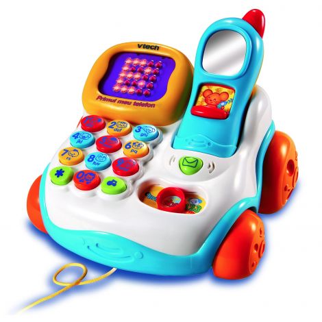 Vtech 79712 Primul Telefon Muzical Educativ