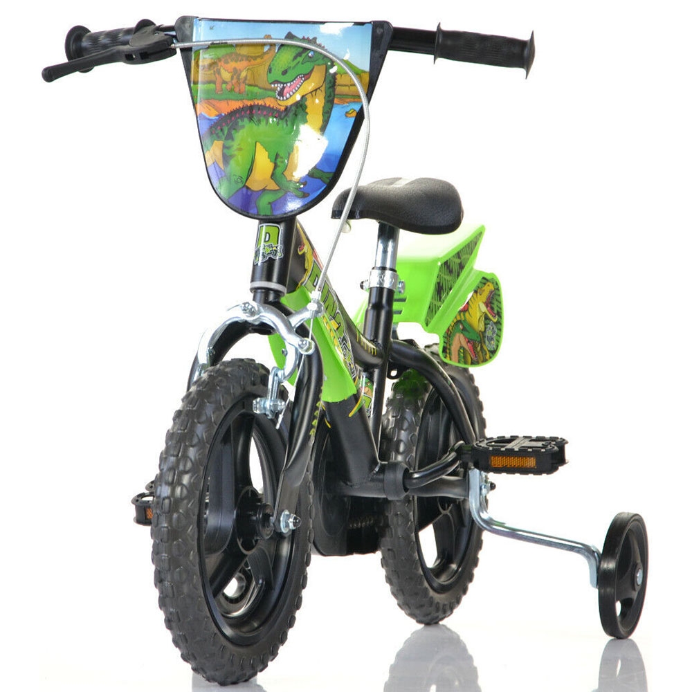 Bicicleta Dino Bikes Dinosaur 12 inch, 3-5 Ani