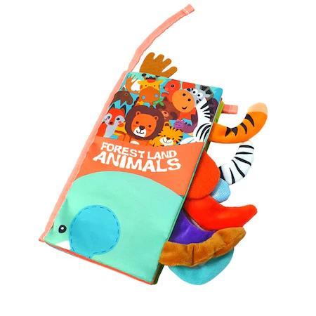 Carte Textilă Senzorială Animale Krista
