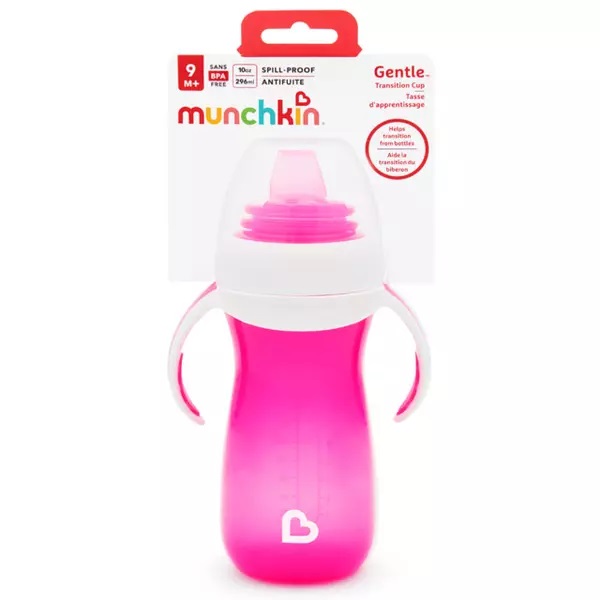 Cana Tranzitie Munchkin Gentle Pink, 296ml - imagine 6