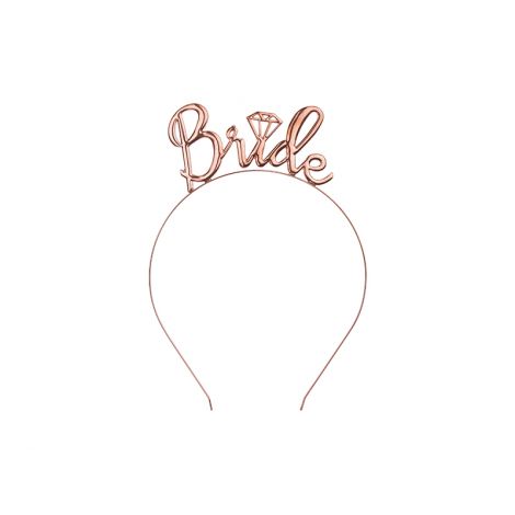 Bentita Mireasa Rose Gold Party Deco