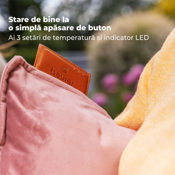 Perna Electrică Beurer HK77 Rose cu Acumulator - imagine 5