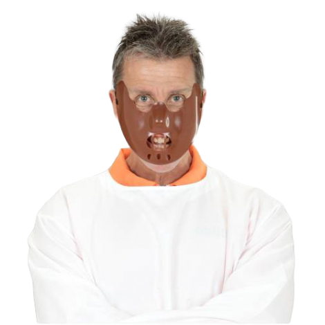 Masca Hannibal Widmann - Plastic Dur Halloween