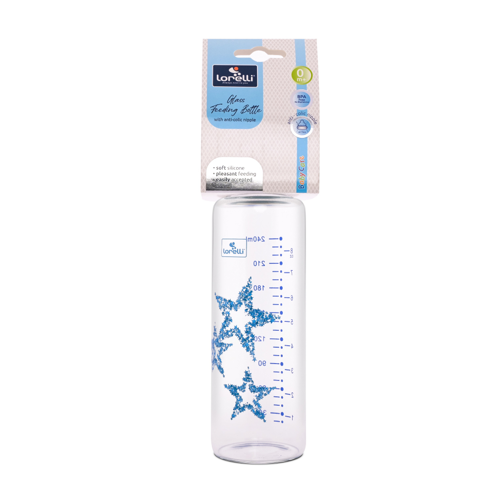 Biberon Sticla Lorelli Anticolici 240ml Blue