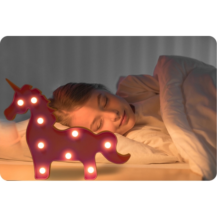 Lampa Veghe Unicorn Nukido Roz pentru Copii - imagine 2