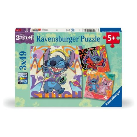 Puzzle Disney Stitch 3x49 piese Ravensburger