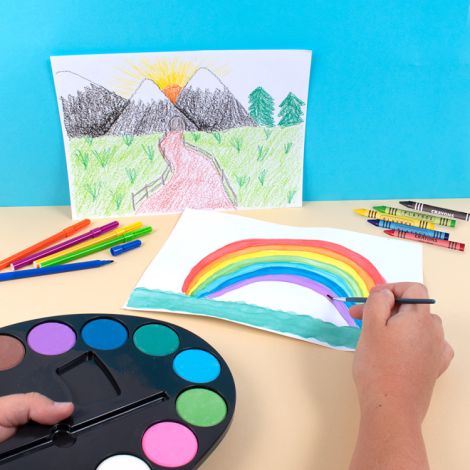 Playbox 12 Creioane Colorate - Desen Creativ - imagine 2