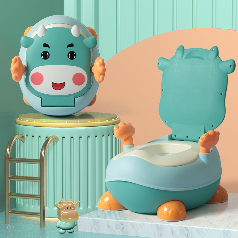 Olita Little Mom Cow Green cu spatar ergonomic - imagine 6