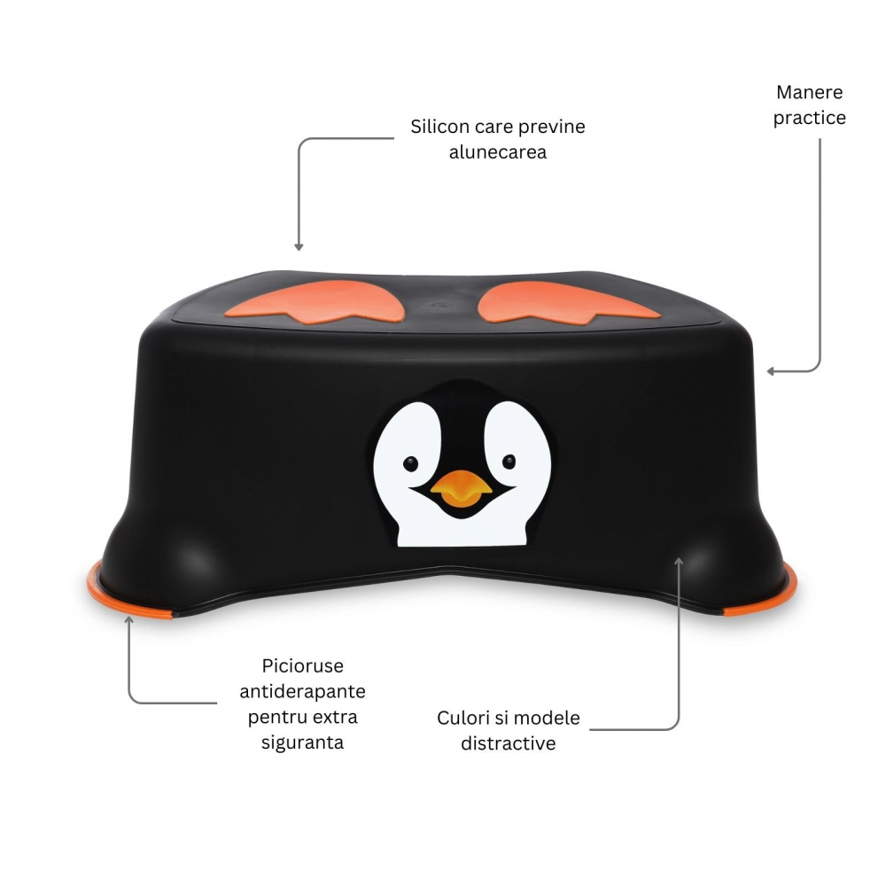 Treapta Pinguin My Carry Potty - Independență Sigură - imagine 4