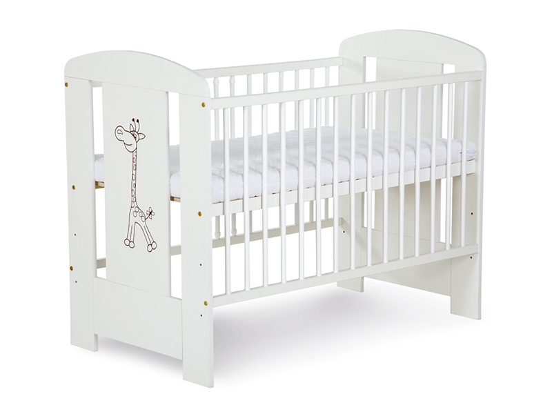 Set Mobilier Copii Klups Safari Alb, Dulap și Comodă - imagine 3