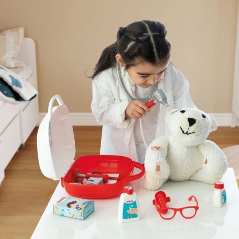 Trusa Doctor Smoby cu 15 Accesorii - imagine 5