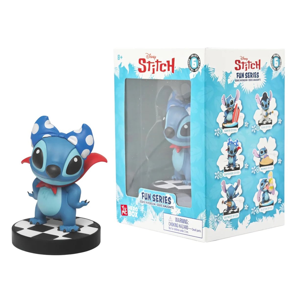Figurina Yume Superhero Stitch 8 cm
