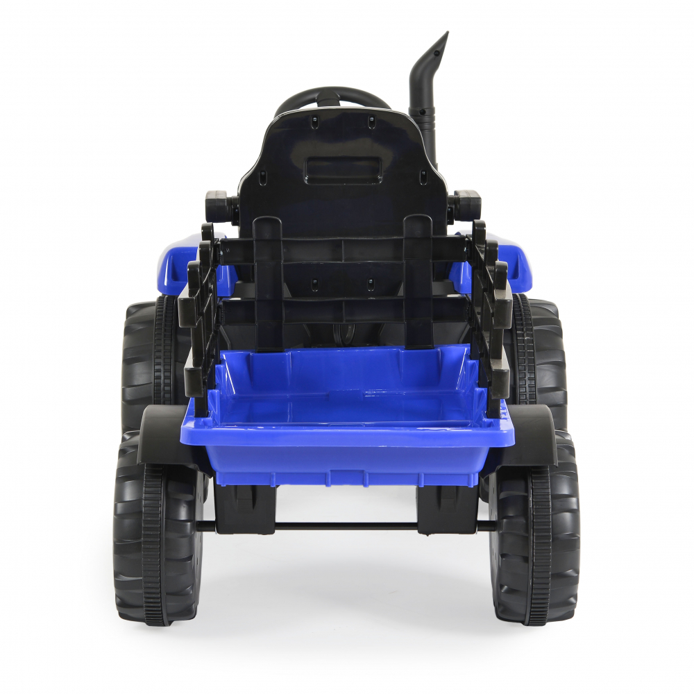 Moni Rancher Blue - Tractor Electric cu Remorca 70W - imagine 3