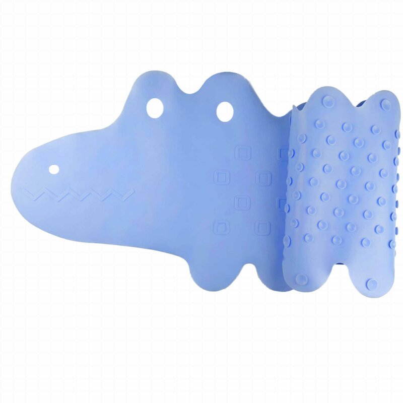 Covoras Bocioland Antiderapant Crocodil Albastru