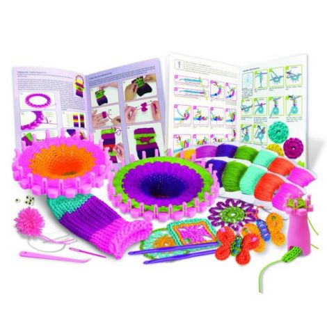 4M STEAM Kids Kit Tricotat și Croșetat - imagine 2