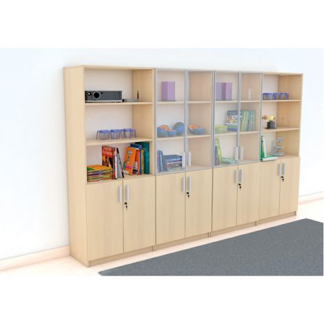 Set Expo 9 Moje Bambino - Mobilier școlar mesteacan - imagine 5