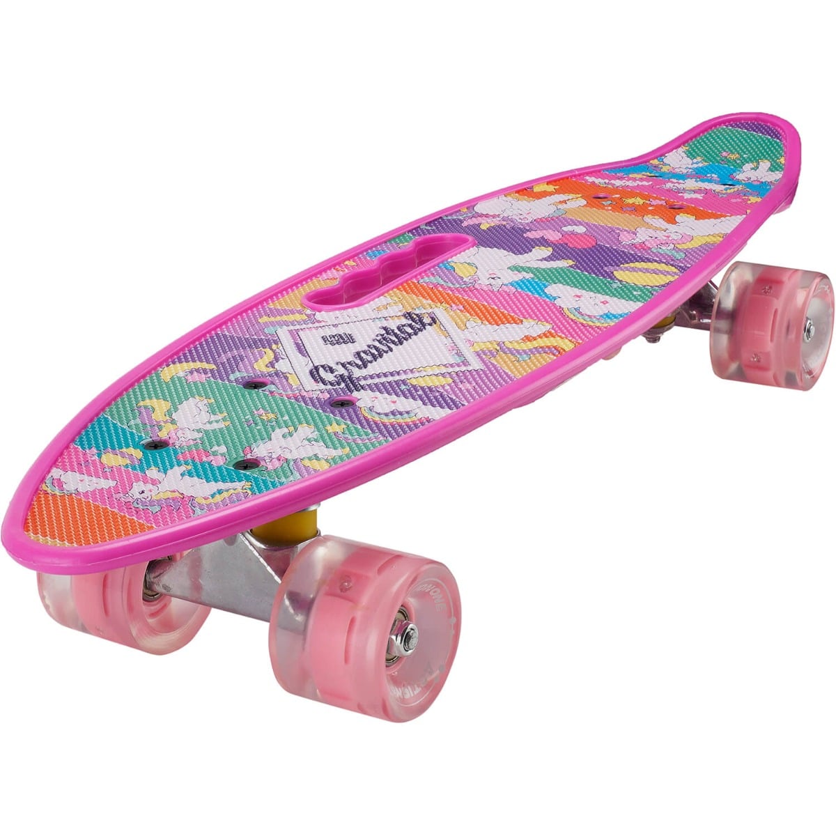 Penny Board Action One Happy Unicorns, Portabil
