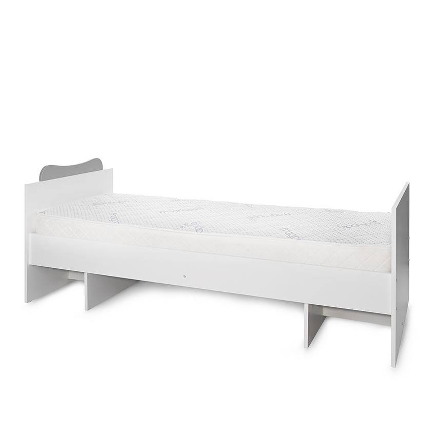 Patut Modular Lorelli 5 Configurarii, White Stone Grey - imagine 4