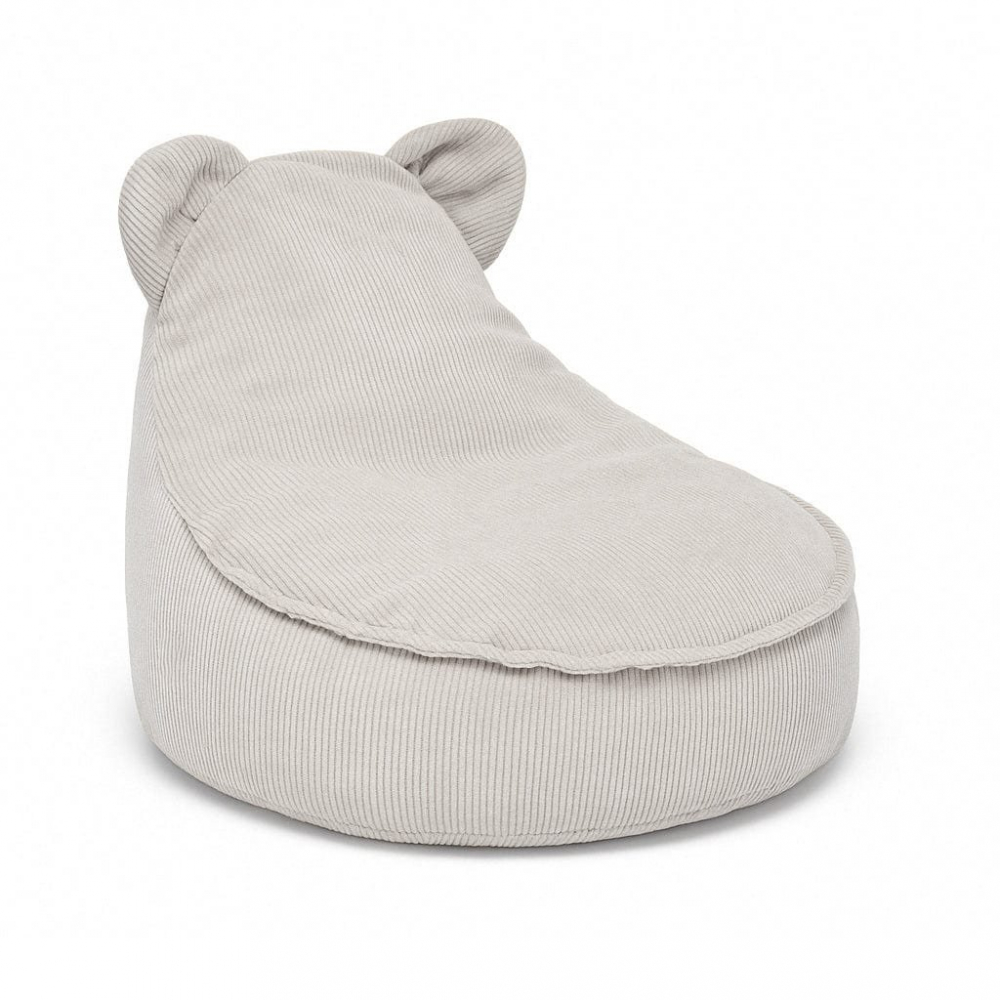 Fotoliu Puf MeowBaby Teddy Gri | Confort și Design - imagine 2