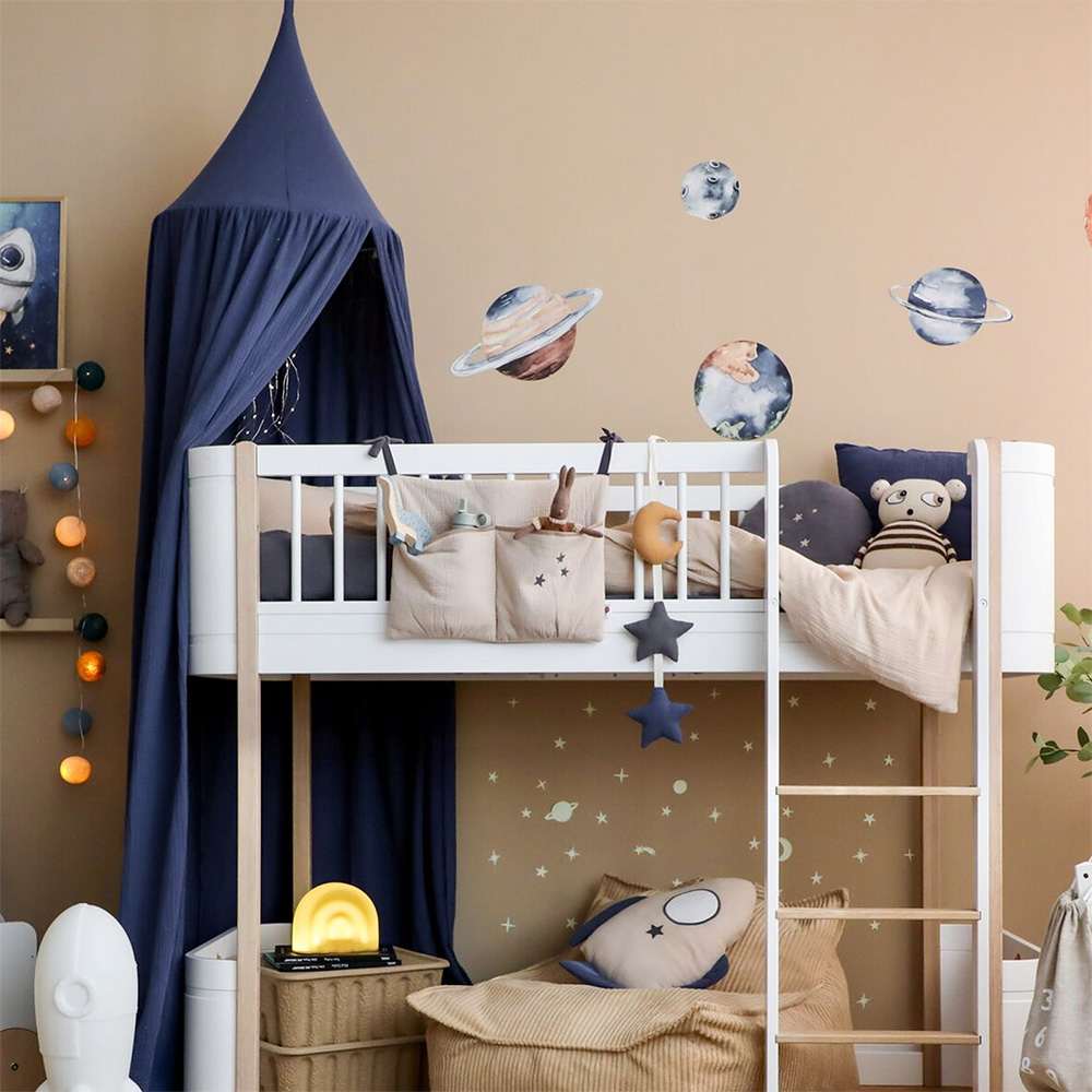 Little Amy Set Decoratiuni Rocket Bleumarin Camera Copil