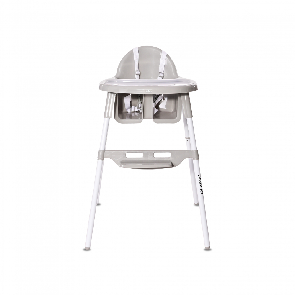 Scaun de masă Lorelli Amaro Cool Grey, Reglabil