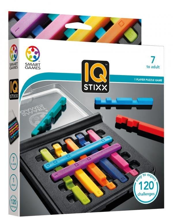 SmartGames IQ Stixx - Joc Logic, 120 Provocări
