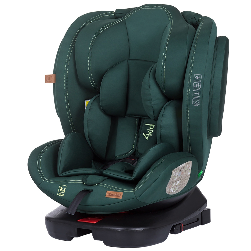 Scaun Auto Chipolino 4Kid 0-36 kg Isofix Avocado - imagine 7