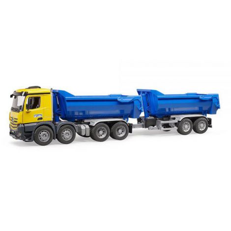 Camion Gunoi Mercedes Benz Bruder Jucarie - imagine 4