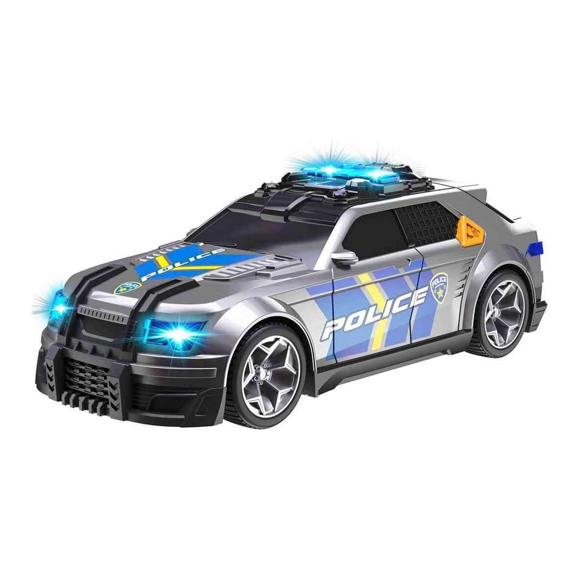 Masina Politie Teamsterz, 29 cm, cu Lumini si Sunete