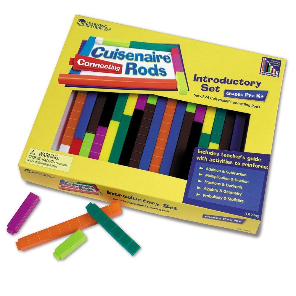 Rigle Cuisenaire Learning Resources | Matematică ușoară
