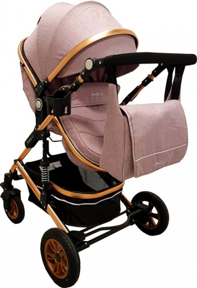 Carucior Baby Care Pro 531 3-in-1 Gri Transformabil - imagine 3