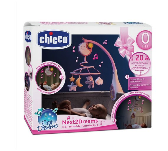 Carusel Muzical Chicco Next 2 Dreams Roz - imagine 4