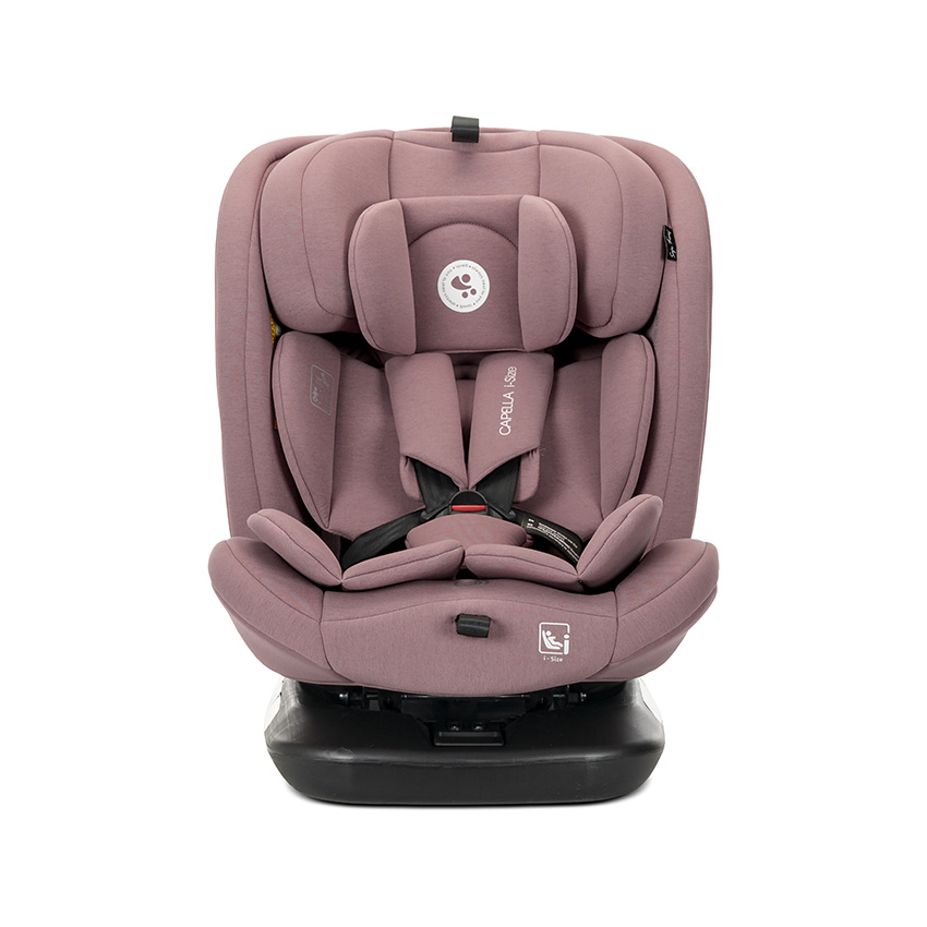 Scaun auto Lorelli Capella Pink i-Size rotativ - imagine 2
