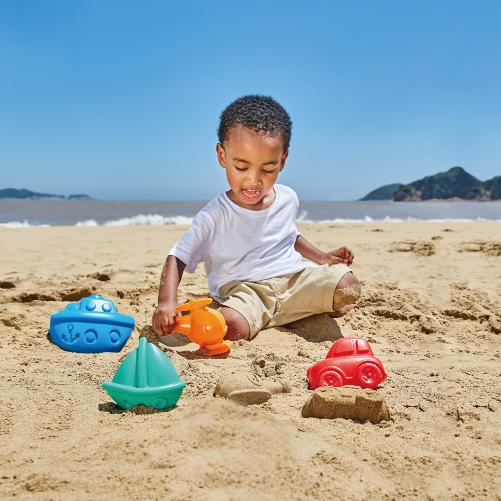 Set Forme Transport Hape | Jucării Nisip Exterior