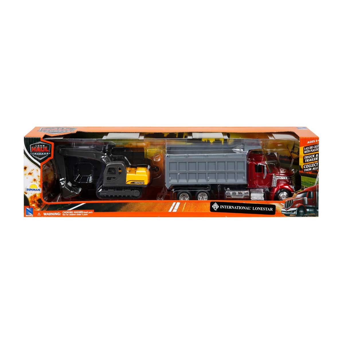 Set Camion cu Remorca New Ray 1:43