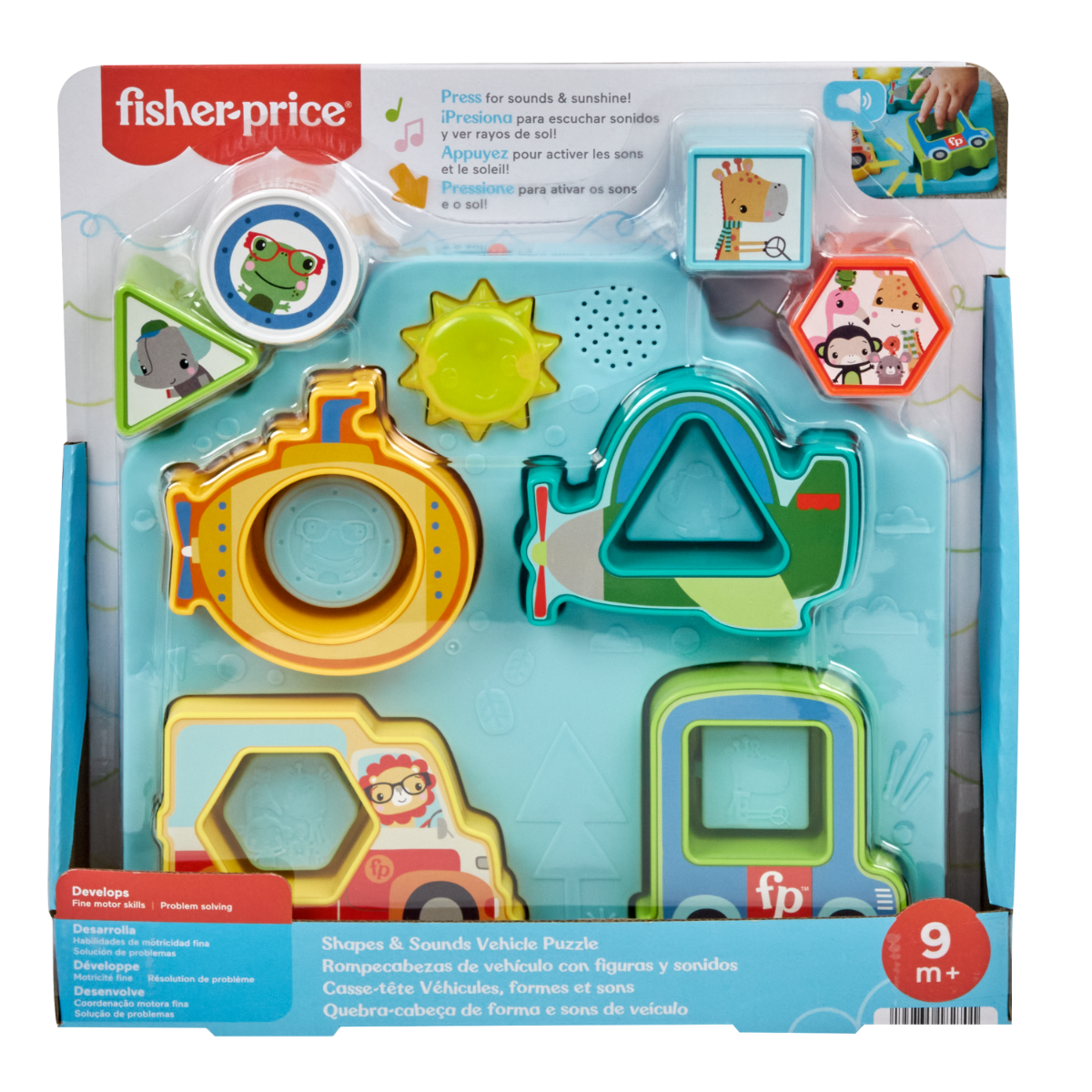 Fisher-Price Set Forme Vehicule Sunete