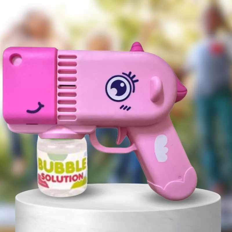 Pistol Baloane Sapun Pink Unicorn Nicekids - imagine 5