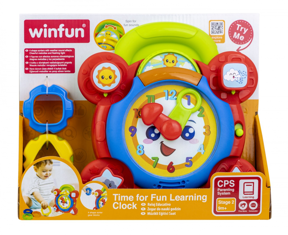 Winfun Ceas Educativ cu Lumini si Sunete
