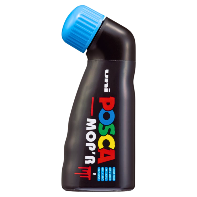 Marker Posca UNI PCM22, 3-19 mm, Albastru Deschis