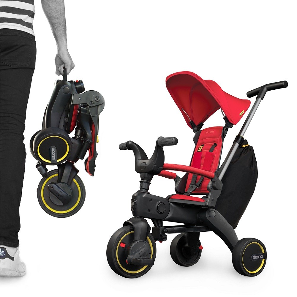 Doona Liki Trike S3 Flame Red | Tricicletă Ultrapliabilă - imagine 2