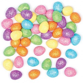 Mini Ouale Glitter Baker Ross - 100 Bucati