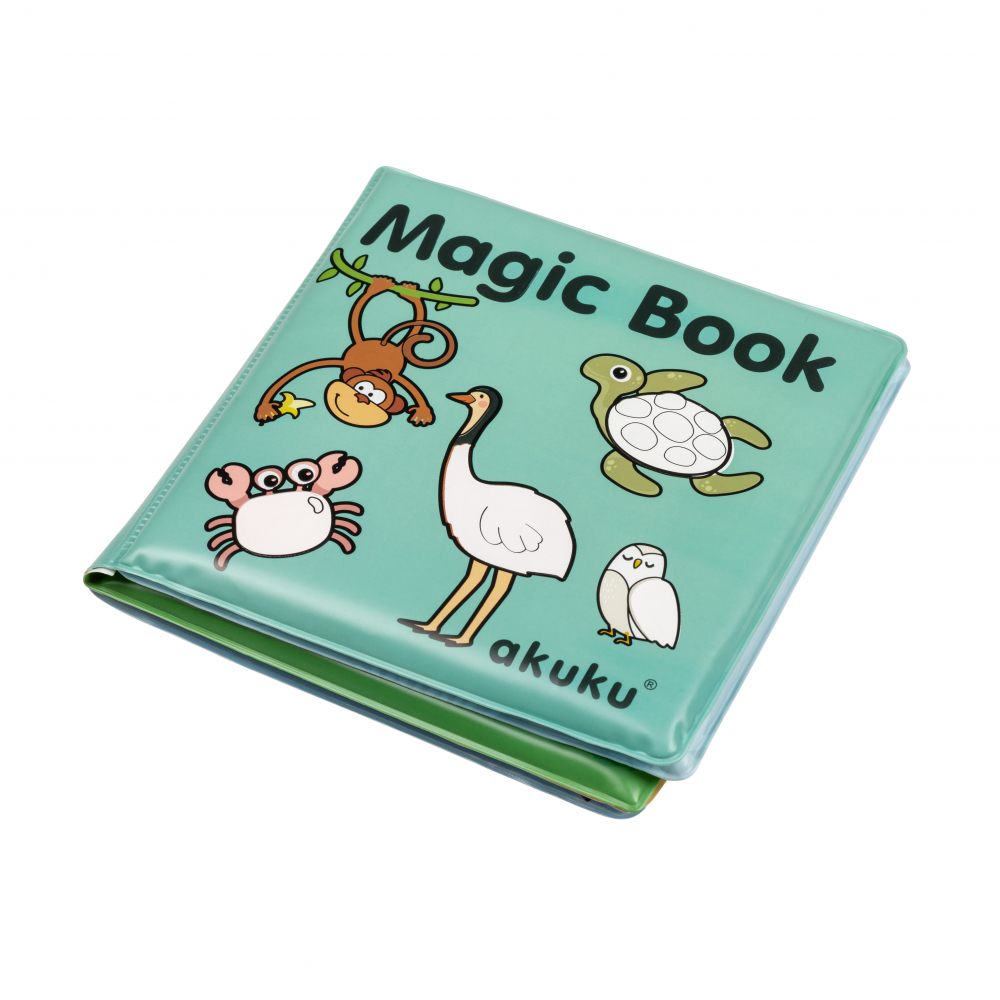 Carticica de baie Akuku Magic Book - imagine 9