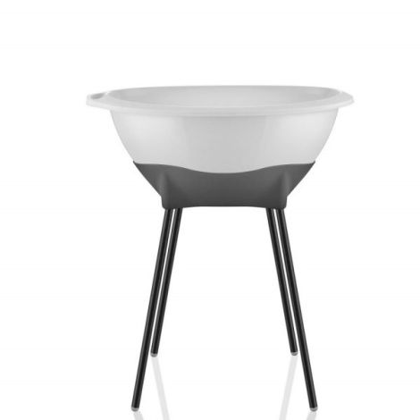 Cadita Baie BabyJem Elegant Gri - Ergonomica - imagine 6