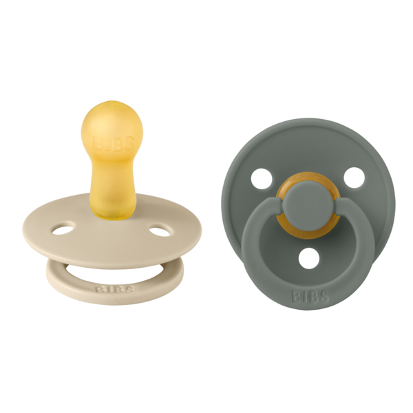 Set 2 Suzete BIBS Colour, Latex, 6 luni+ - imagine 4