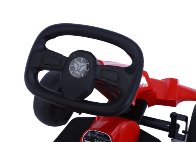 Kart Electric FiveBot Red, 12V, Drift & Sunet - imagine 5