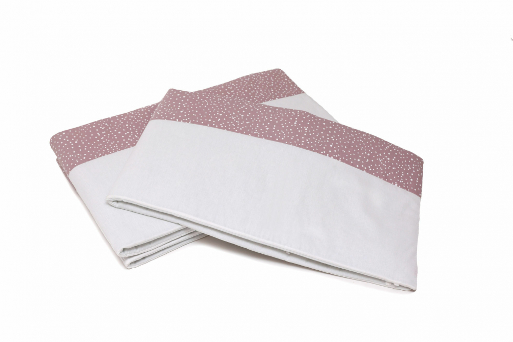 Set protecții patut KidsDecor Marshmellow, 60x120 cm