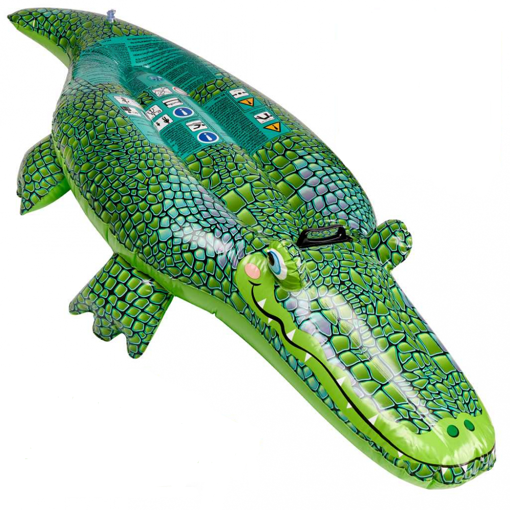 Saltea Gonflabilă Bestway Crocodil 150 cm - imagine 7